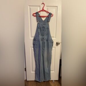 Old Navy Light Wash Denim Overalls